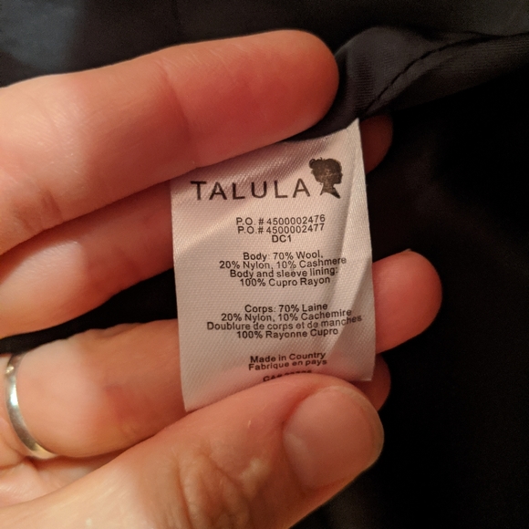 Talula Wool Blend Blazer - Picture 3 of 3